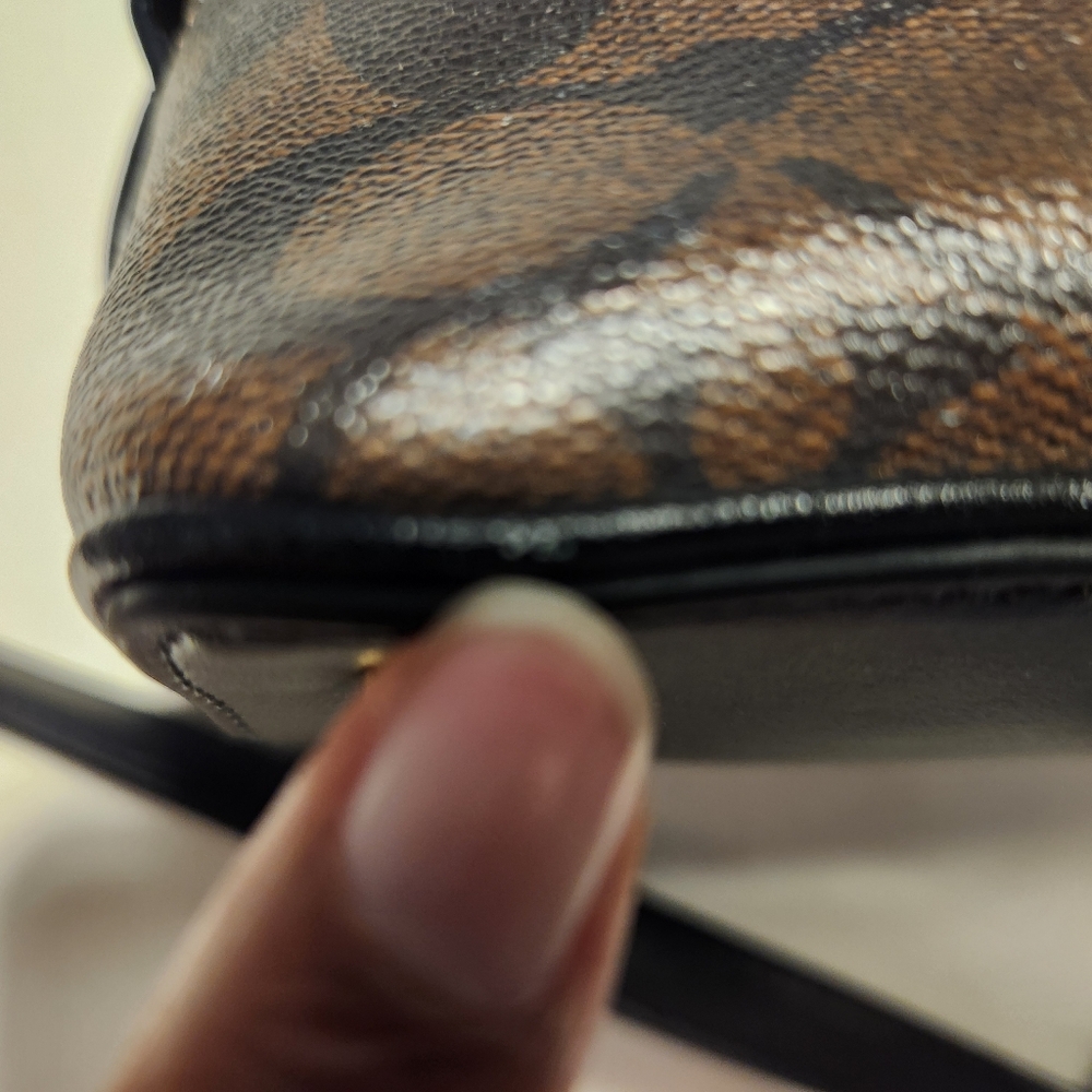 COACH Katy Satchel In Signature Canvas - Picture 6 of 12